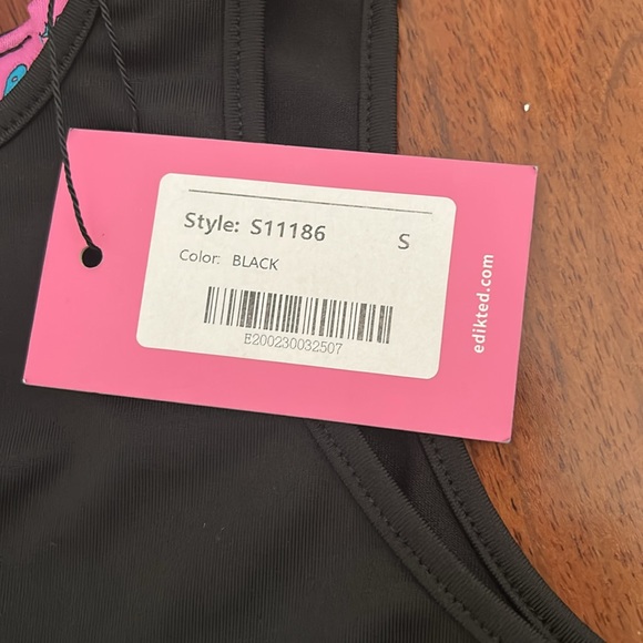 Edikted Women's Black Bodysuit - Picture 2 of 2